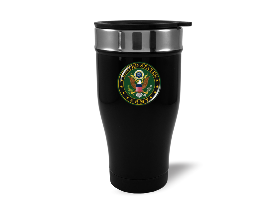 Travel Mug with U.S. Army Logo (b/g)